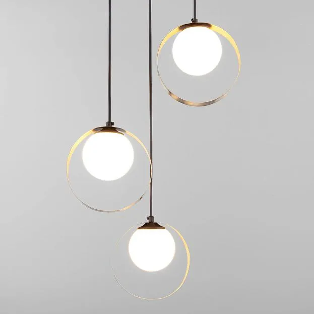 Подвесной светильник Eurosvet 50205/3 черный/бронза a051774 Dublin