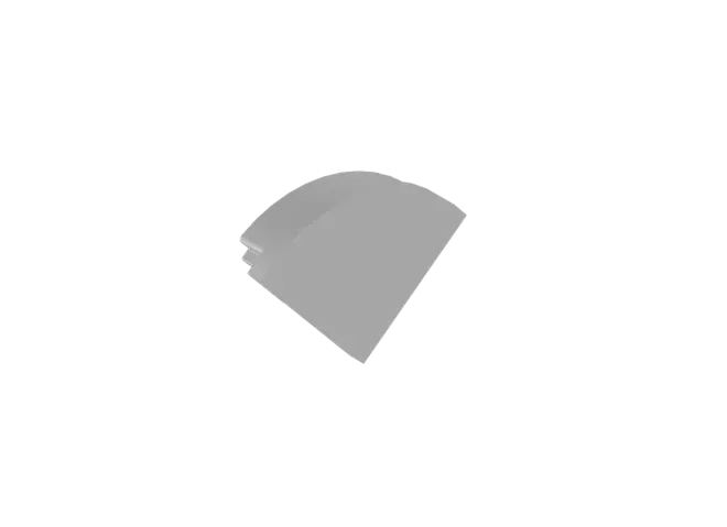 Боковая глухая заглушка для профиля DN18503 Donolux DNCAP18503Grey DN8ALE Боковая глухая заглушка для профиля DN18503 Donolux DNCAP18503Grey DN8ALE