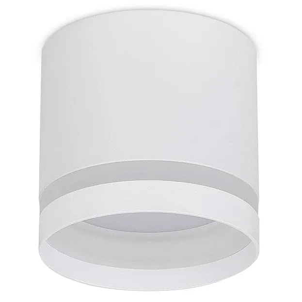 Светильник накладной, под лампу GX53, D82xH78мм, IP20, белый Donel DN15013R1W DN15