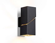 Настенный светильник со сменной лампой черный G9 max 40W 155*60*90 Ambrella light FW2475 BK