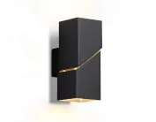 Настенный светильник со сменной лампой черный G9 max 40W 155*60*90 Ambrella light FW2475 BK
