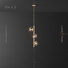 Подвесной светильник JULIET LUX 3 лампы Lampatron juliet-lux-3 6645-18175
