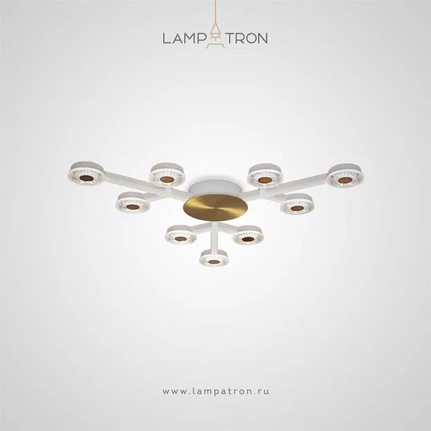 Потолочная люстра STARDUST 9 плафонов Lampatron stardust-9 8727-24495 Потолочная люстра STARDUST 9 плафонов Lampatron stardust-9 8727-24495