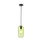 Подвесной светильник Escada 10177/1S E27*60W Black/Green Escada 10177/1S Black/Green