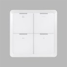 Накладная 4-х кнопочная радиопанель Zigbee, 12 сцен LeDron SC04
