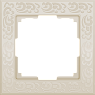Рамка werkel w0012303 flock слоновая кость a050798