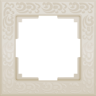 Рамка werkel w0012303 flock слоновая кость a050798
