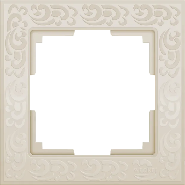 Рамка werkel w0012303 flock слоновая кость a050798