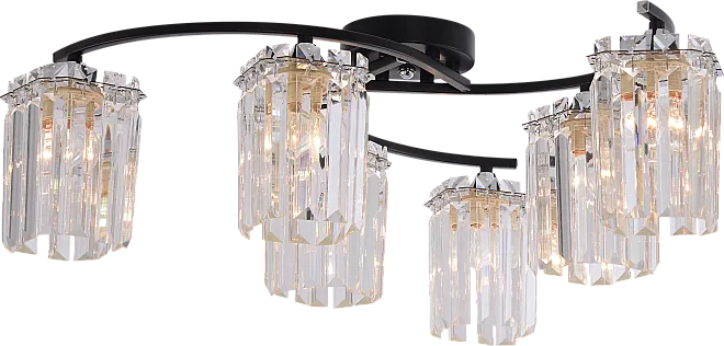 Люстра 6хЕ27 60 Вт хрусталь Rivoli 1062-306 June