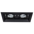Встраиваемый светильник Arte Lamp A6661PL-2BK Canis