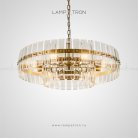 Люстра MILLENIUM Круглая 8 ламп. Цвет латунь. Lampatron 1525-7265