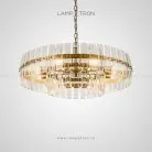 Люстра MILLENIUM Круглая 8 ламп. Цвет латунь. Lampatron 1525-7265