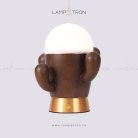 Настольная лампа TEXAS Размер M. Цвет Темное Дерево Lampatron 4234-10573