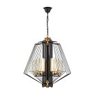 Подвесной светильник Lumina Deco LDP 1244-5 BK+MD Canti