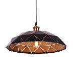 Подвесной светильник Lumina Deco LDP 8039-400 BK+MD Grosetto