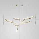 Кольцевые люстры и светильники CORDELIA Размер M Lampatron 6427-17297