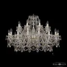 Люстра хрустальная Bohemia Ivele Crystal  1411/16+8/360 G R801