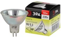 Лампочка галогеновая ЭРА GU5.3-JCDR (MR16) -50W-230V-CL