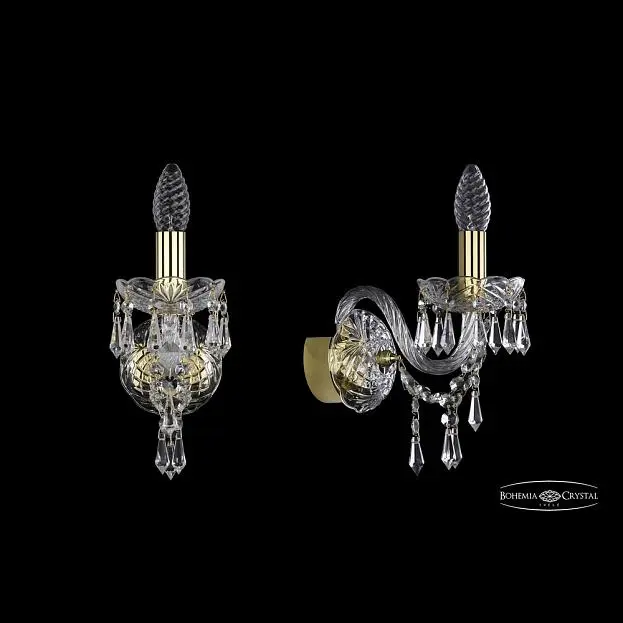 Бра хрустальный Bohemia 1403B/1/141 G Бра хрустальный Bohemia 1403B/1/141 G