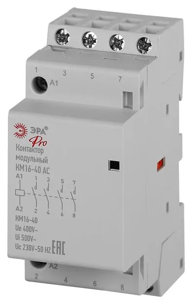 Контактор модульный ЭРА NO-902-325