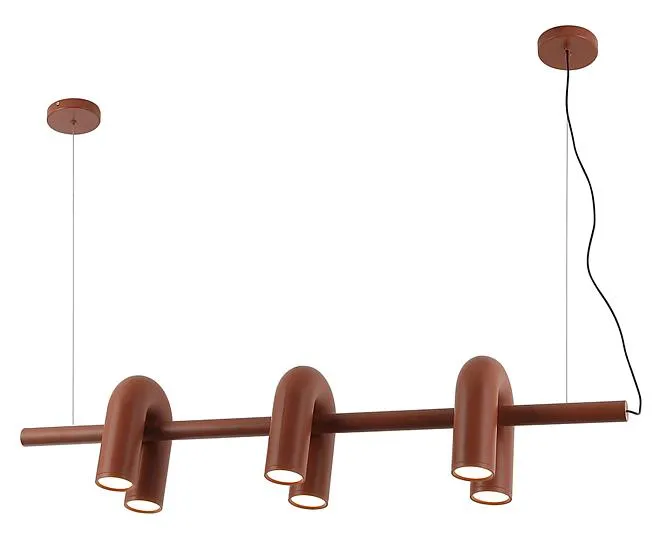 Подвес Канти терракотовый Led 36W Kink Light 08465-3A,06