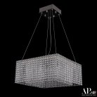Люстра светодиодная хрустальная APL LED SH04.42.A.Ni.4000 Sicilia