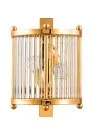 Бра Crystal Lux TADEO AP2 GOLD/TRANSPARENTE
