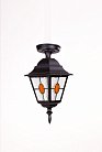 Потолочный светильник уличный Oasis Light 79905MAlgY Bl QUADRO M lead GLASS