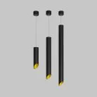 Подвесной светодиодный светильник Ledron SLC78008-7W-25-P Black-Gold