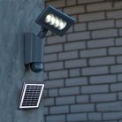Настенный светильник уличный Oasis Light W6101S-PIR SL Gr SOLAR