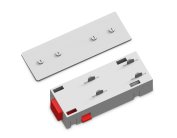 Коннектор питания с соеденителем прямой для шинопровода Ambrella light GL1105