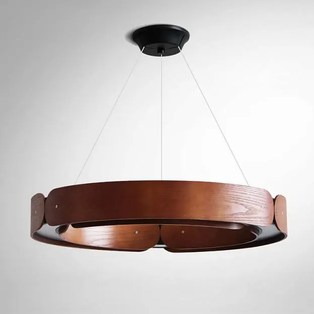 Подвесной Кольцевой Светильник Range 1 D55 Red Wood ImperiumLoft195535-26