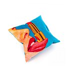 Подушка Seletti 02333 Tongue Toiletpaper Cushion