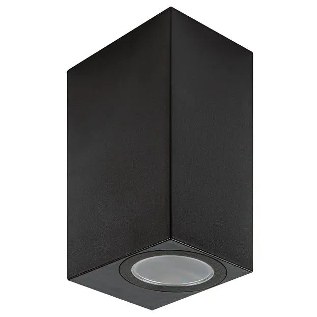 Архитектурная подсветка Uniel UUL-P42A 2х6W/GU10 IP65 BLACK Архитектурная подсветка Uniel UUL-P42A 2х6W/GU10 IP65 BLACK