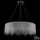 Люстра светодиодная хрустальная APL LED SH02.93.B.Ni.4000 Sicilia