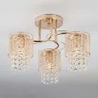 Потолочная люстра Eurosvet 30137/3 золото Bonnie 00000084460