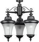 Потолочный светильник уличный Oasis Light 86470A/3 02 Bl ELBA