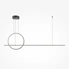 Подвесной светильник Maytoni MOD247PL-L49BK Halo