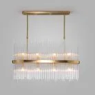 Подвесной светильник с хрусталем Bogate's 486/8 a065770 Allure