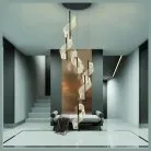 Подвесная светодиодная люстра Wertmark Hilda WE452.06.603 Hilda