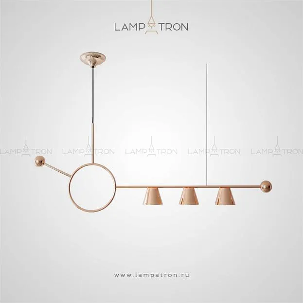 Реечный, рядный светильник HEDVIG Цвет Розовый Lampatron 4971-12609 Реечный, рядный светильник HEDVIG Цвет Розовый Lampatron 4971-12609