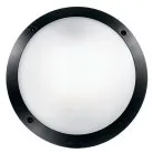 Уличный настенный светильник Ideal Lux 096674 LUCIA-1 AP1 NERO