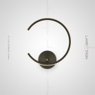 Бра RIN Размер S. Цвет Черный Lampatron rin-s-black 6029-16048
