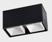 Потолочный светильник ITALLINE FASHION FX2 black + FASHION FXR white - 2шт.
