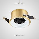 Точечный свет BIO Цвет Латунь + Белый. 7W. 3000K Lampatron 5268-13479