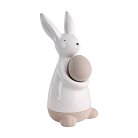 Фигурка Заяц L70, B67, H265 фарфор, белый, бежевый Eglo 427892 MADIORANO