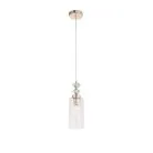 Люстра подвесная Латунь/Латунь, Прозрачный E14*6 40W ST Luce SL1402.203.01 Elegra