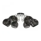 Люстра с плафонами Arte Milano 325107/6 BK.CR Amalfi