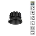 Светильник встраиваемый с переключателем цв. температуры и угла рассеивания IP44 LED 18W 220-240V Novotech 359860 SOLIS