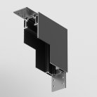Угловой коннектор внутренний Maytoni TRX010ICL-21B Accessories for tracks Gravity